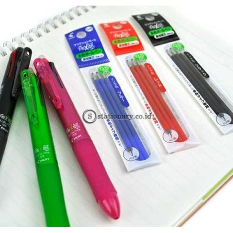 Frixion Clicker Refill 3 Warna In 1 Black Colour Office Stationery