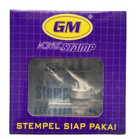 Gm Acrylic Stamp Cancelled Office Stationery
