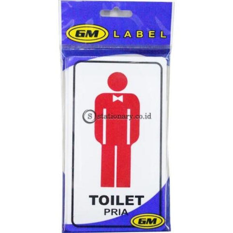Gm Label Sign Akrilik (M) Toilet Pria / Wanita Lm-05 Office Stationery