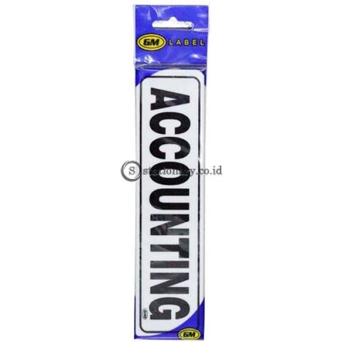 Gm Label Stiker (K) Accounting Office Stationery