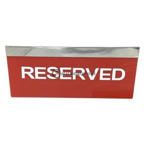 Gm Sign Table Reserved Ts605 Office Stationery Digital & Display