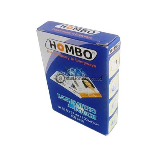 Hombo Plastik Laminating Ktp Id (68.5X97Mm) 100 Micron Office Stationery
