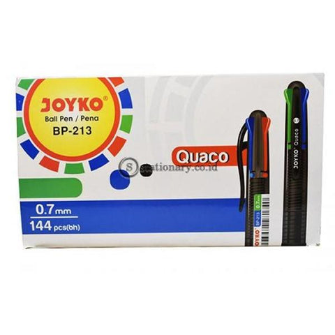 Joyko Ballpoint 4 warna Quaco 0.7mm BP-213