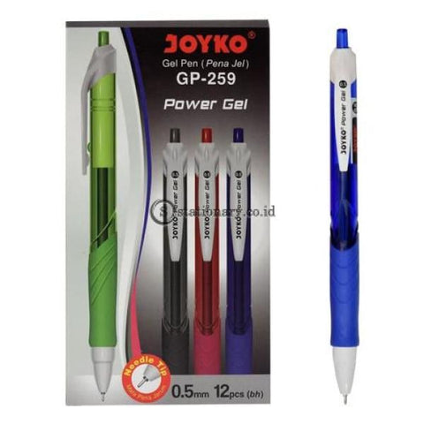 Joyko Ballpoint Gel Pen Power 0.5Mm Gp-259 Black Office Stationery