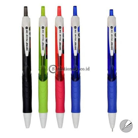 Joyko Ballpoint Gel Pen Power 0.5Mm Gp-259 Black Office Stationery
