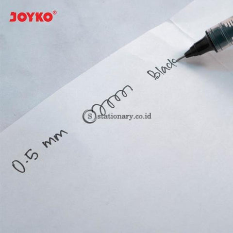 Joyko Ballpoint Gel Pen Roller Pen 0.5mm RRP-323 Black