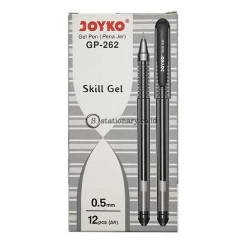 Joyko Ballpoint Gel Pen Skill 0.5Mm Gp-262 Black Office Stationery