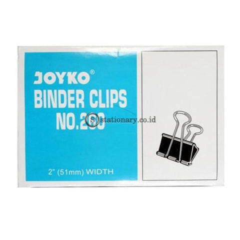 Joyko Binder Clip 2 Inch (51Mm) No 260 Office Stationery