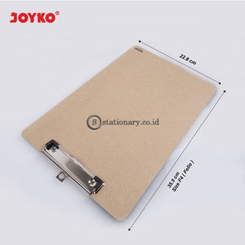 Joyko Clipboard Hard Board Potrait A4 (35.5 X 22.8 1.1Cm) Clb-64 Office Stationery