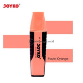 Joyko Highlighter Grip Pastel Color Orange Hl-8 Office Stationery Lain -