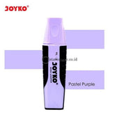 Joyko Highlighter Grip Pastel Color Purple Hl-9 Office Stationery Lain -
