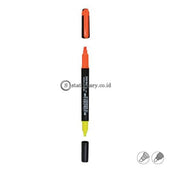 Joyko Highlighter Penanda Dual Tip (Orange Dan Kuning) Hl-45 Office Stationery