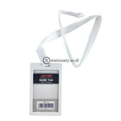 Joyko Id Card Name Tag With Landyard 54X90Mm Potrait Nt-51 White Office Stationery
