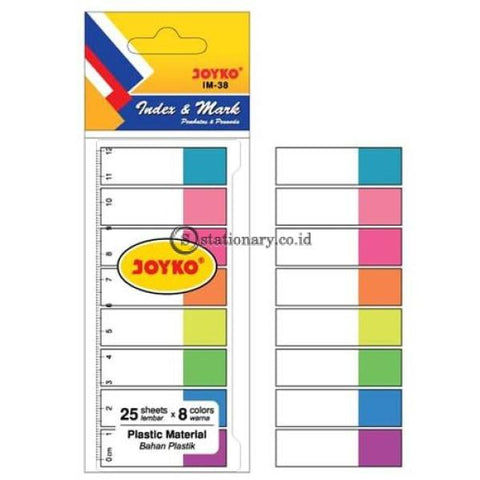 Joyko Index Mark Plastik (8 Colors) Im-38 Office Stationery