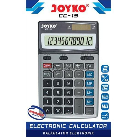 Joyko Kalkulator 12 Digit Cc-19 Office Stationery