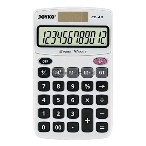 Joyko Kalkulator 12 Digit Cc-43 Office Stationery