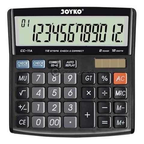 Joyko Kalkulator 12 Digit Check Correct Cc-11A Office Stationery