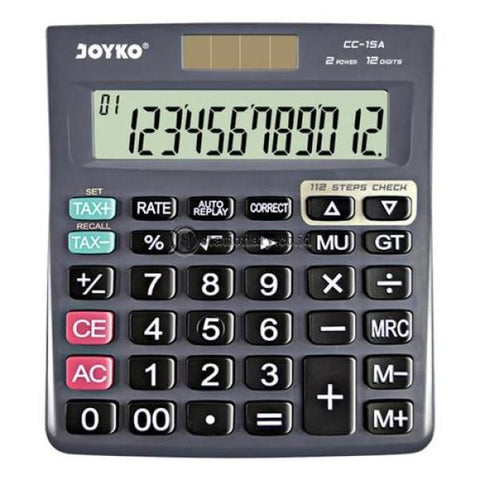 Joyko Kalkulator 12 Digit Check Correct Cc-15A Office Stationery