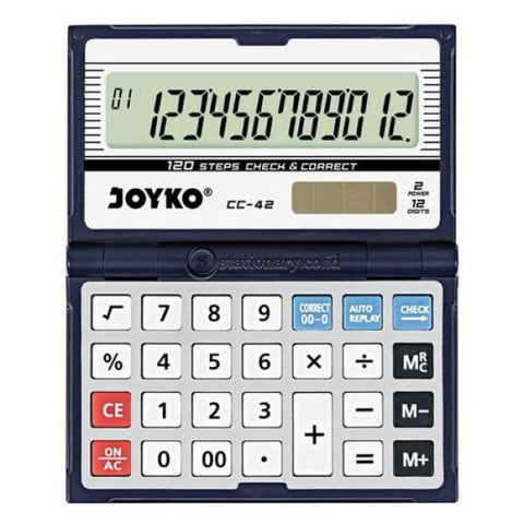 Joyko Kalkulator 12 Digit Check Correct Cc-42 Office Stationery