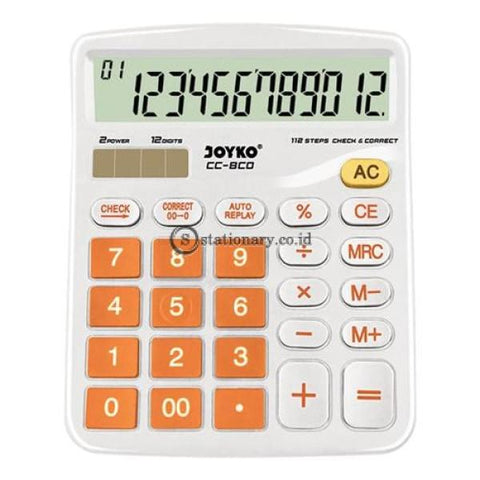 Joyko Kalkulator 12 Digit Check Correct Cc-8Co Office Stationery