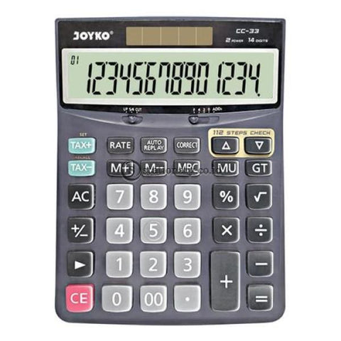 Joyko Kalkulator 14 Digit Check Correct Cc-33 Office Stationery
