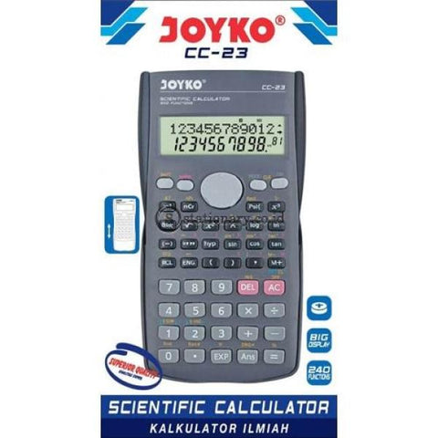 Joyko Kalkulator Scientific 240 Functions Cc-23 Office Stationery
