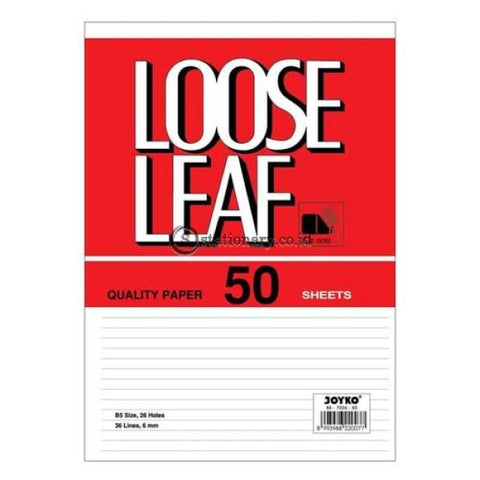 Joyko Loose Leaf Isi Kertas File Binder 50 Lembar B5-7026 Office Stationery