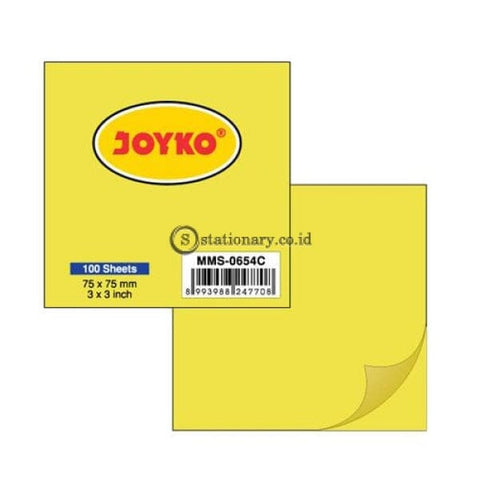 Joyko Memo Sticky Note (75 X 75 Mm) Mms-0654C Office Stationery