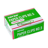 Joyko Paper Clip 50Mm No 5 (Jumbo) Office Stationery