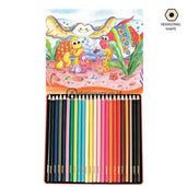 Joyko Pensil Warna 24 Color Pencil Long Cp-24Tc Office Stationery