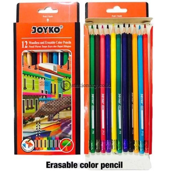 Joyko Pensil Warna Erasable Color Pencil Cp-109 Office Stationery