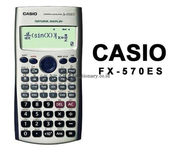 Kalkulator Casio Fx 570 Es Office Stationery