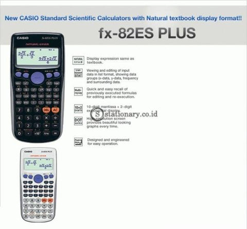 Kalkulator Casio Fx82Es Plus Office Stationery