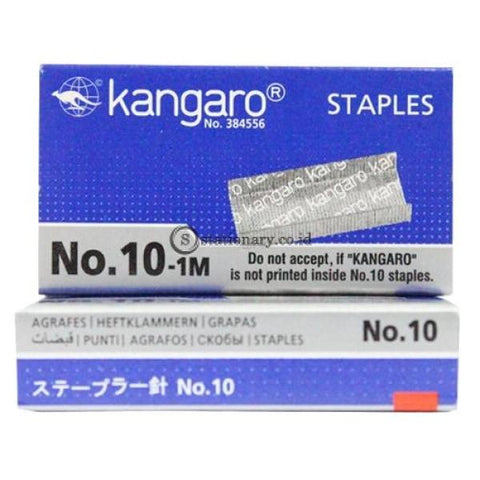 Kangaro Isi Staples No 10 (Satuan) Office Stationery