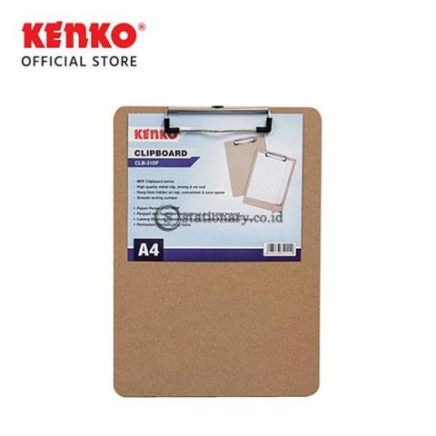 Kenko Clipboard Potrait A4 Mdf #clb-31Df Office Stationery