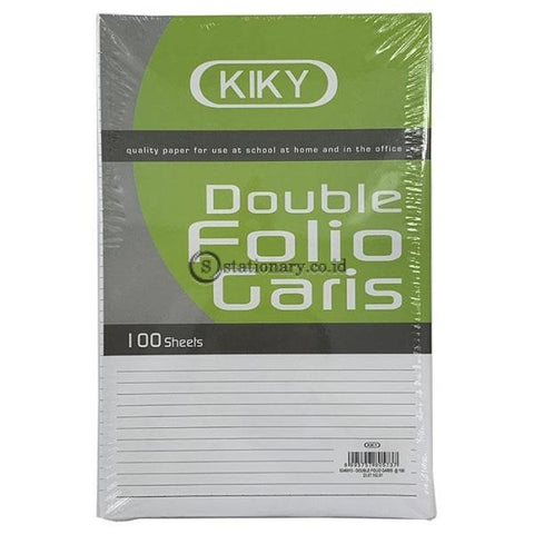 Kiky Double Folio Garis 100 Sheets