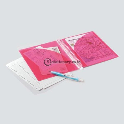 Kokuyo Binder Notebook Pocket A4 L-Ap171 Kokuyo L-Ap171-Pink Office Stationery