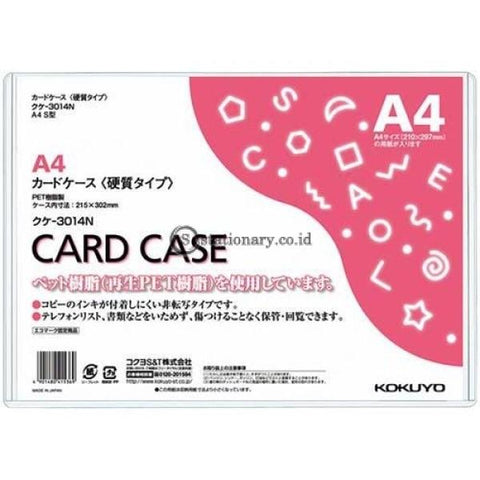 Kokuyo Card Case A4 Kuke-3014N Office Stationery