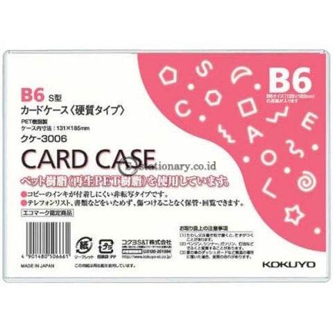 Kokuyo Card Case B6 Kuke-3006 Office Stationery