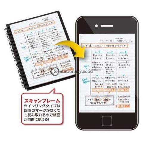 Kokuyo Notebook Ring Camiapp A4 5Mm S-Tca93S Office Stationery Promosi
