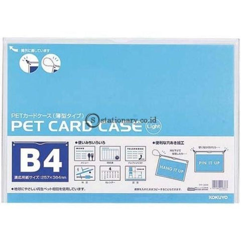 Kokuyo Pet Card Case B4 Kuke-3024 Office Stationery