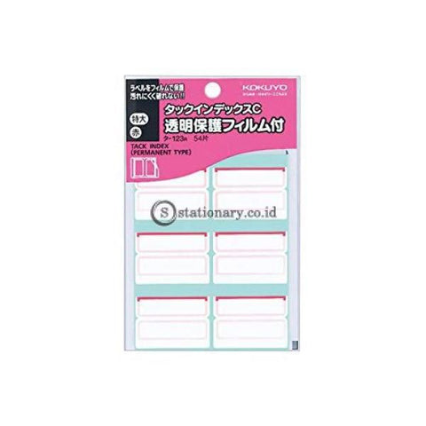 Kokuyo Tack Index T-123 T-123R (Red) Office Stationery