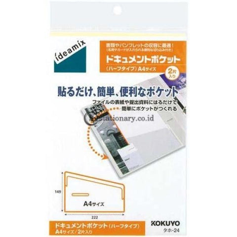 Kokuyo Tack Pocket A4 Taho-24 Office Stationery