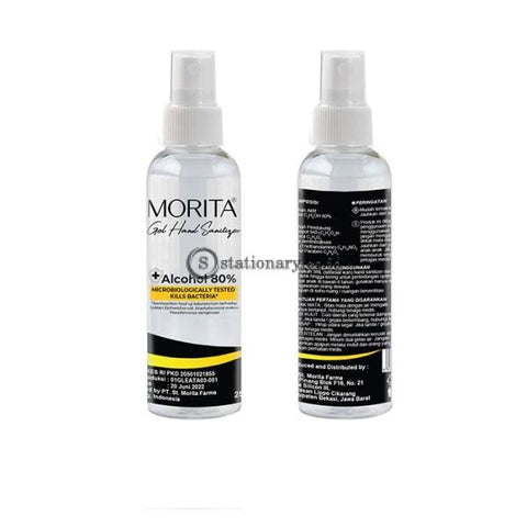 Morita GEL Hand Sanitizer 250ml (Alcohol 80%) Botol Spray
