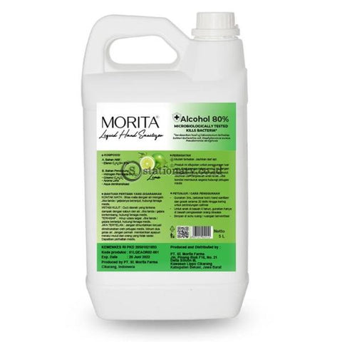 Morita Liquid Hand Sanitizer 5L (Alcohol 80%)