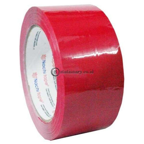 Nachi Plakban OPP Tape 2 Inch (48mm) Blok Warna Merah