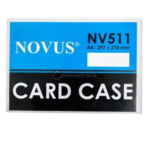 Novus Card Case Nv-511 (29.7 X 21 Cm) A4 Office Stationery