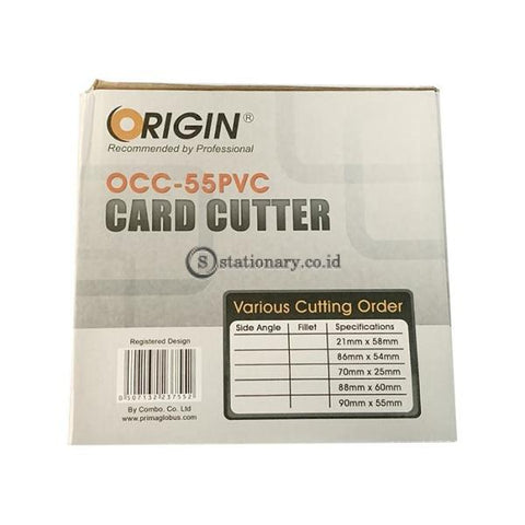 Origin Mesin PVC Card Cutter Plong ID Card OCC-55PVC