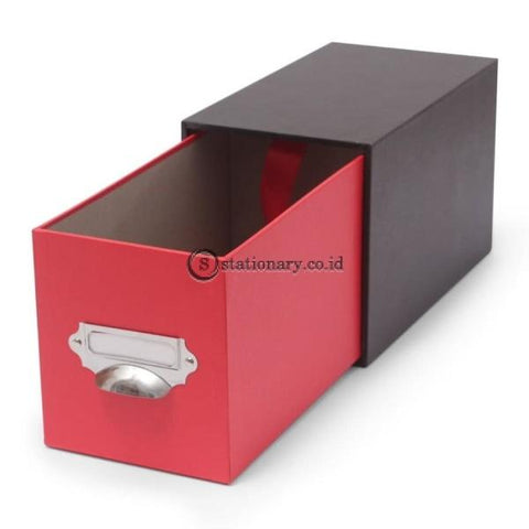 Papeo Kotak Tarik Drawer Box Red #8910 09