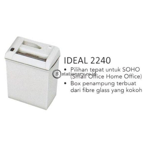 Paper Shredder Ideal 2240Cc (3 X 25Mm) Office Equipment